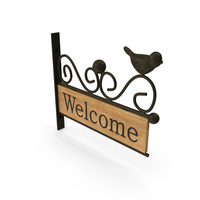 Welcome Sign PNG & PSD Images