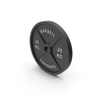Barbell Weight Standard 20 kg PNG & PSD Images