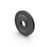 Barbell Weight 2.5 kg PNG & PSD Images