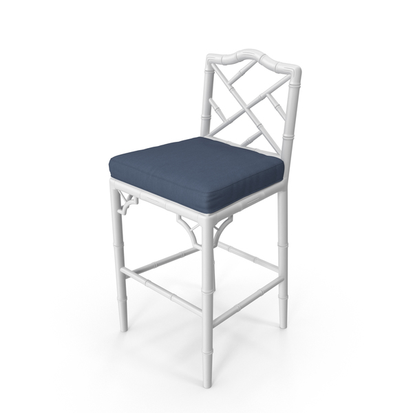 Chippendale Bar Chair PNG & PSD Images