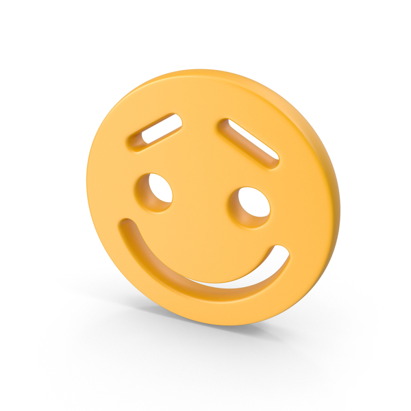 Smiley Face Lifted Brow PNG & PSD Images