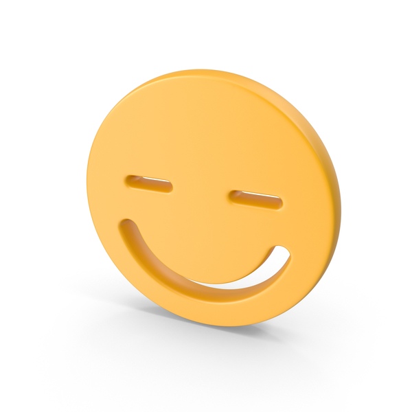 Smiley Face Closed Eyes PNG & PSD Images