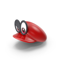 Mario Odyssey Hat PNG和PSD图像