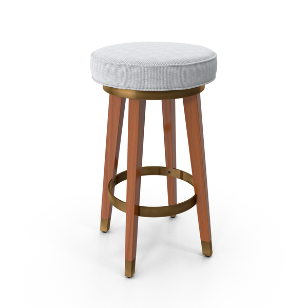 Mid-Century Modern Bar Stool PNG & PSD Images