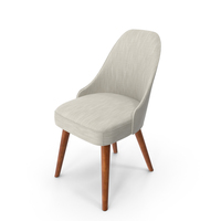 Mid-Century Modern Dining Chair PNG & PSD Images
