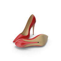 Red High Heels PNG & PSD Images
