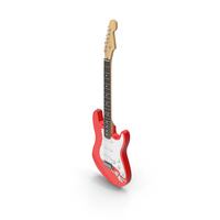 Red Electric Guitar PNG & PSD Images
