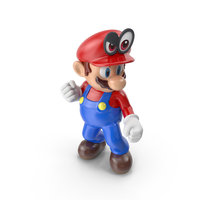 Mario With Cappy PNG & PSD Images