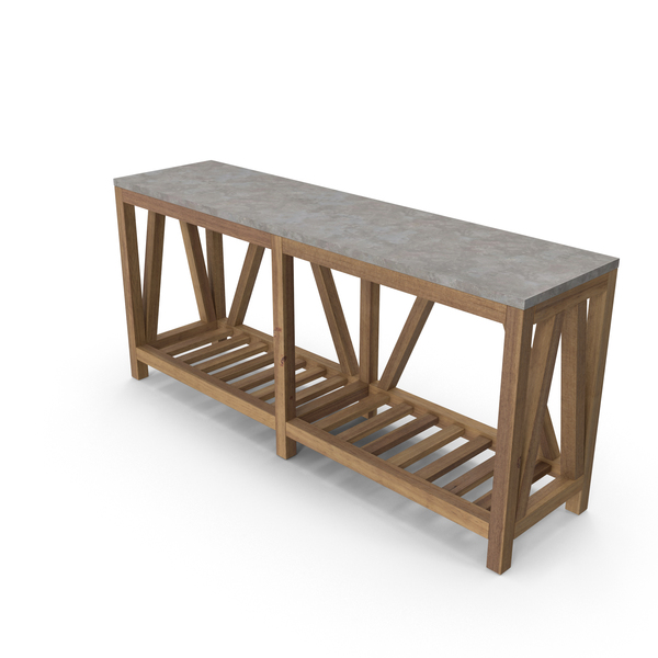 Contemporary Console Table PNG & PSD Images