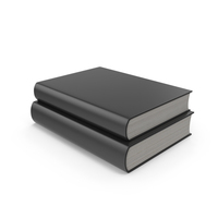 Two Black Books PNG & PSD Images