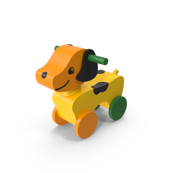 Wooden Dog Riding Toy PNG & PSD Images