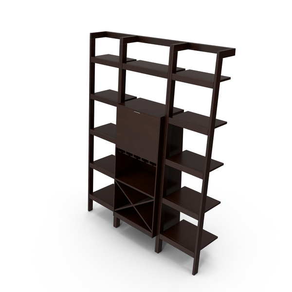Contemporary Shelving System PNG & PSD Images