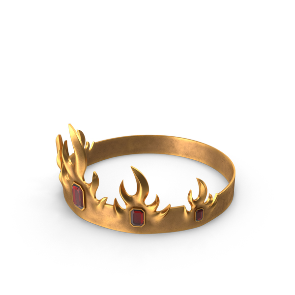 Crown with Rubies PNG & PSD Images