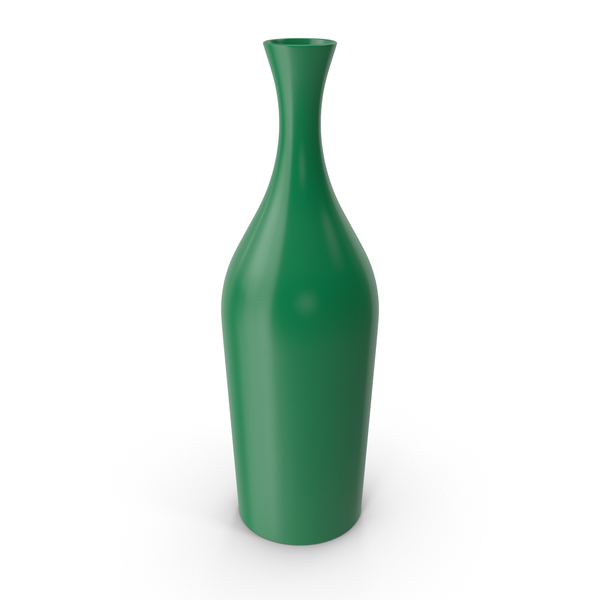 高大的绿色花瓶PNG和PSD图像