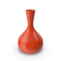 Red Orange Vase PNG & PSD Images