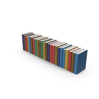 Colorful Book Collection PNG & PSD Images