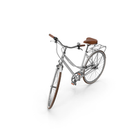 Women's White Bike PNG & PSD Images