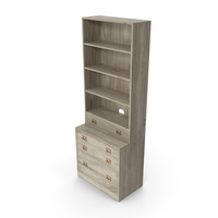 Traditional Bookcase PNG & PSD Images