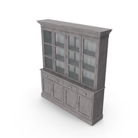 Traditional Display Cabinet PNG & PSD Images
