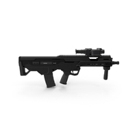MSBS Combat Rifle PNG & PSD Images