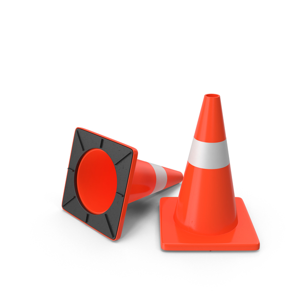 Traffic Cones PNG & PSD Images