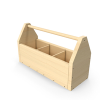 Wooden Tool Box PNG & PSD Images