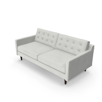 Mid-Century Modern Sofa PNG & PSD Images