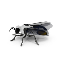 Sci-fi Robotic Bee PNG & PSD Images