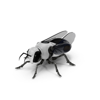 科幻机器人蜜蜂PNG和PSD图像