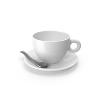Coffee Cup and Saucer PNG & PSD Images