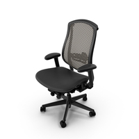 Herman Miller Celle Chair Mesh Back PNG & PSD Images
