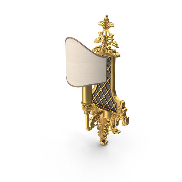 Masiero Baroque Wall Lamp PNG & PSD Images
