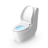 Modern Toilet Seat Up PNG & PSD Images