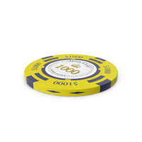 Monte Carlo $1000 Chip PNG & PSD Images