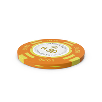 Monte Carlo 50 Cent Chip PNG & PSD Images