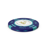 Monte Carlo 500 Dollar Chip PNG & PSD Images