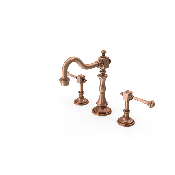 Classical Bathroom Sink Fixture PNG & PSD Images