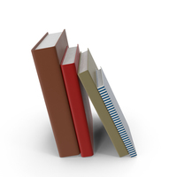 Leaning Books PNG & PSD Images