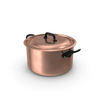 Copper Stockpot PNG & PSD Images