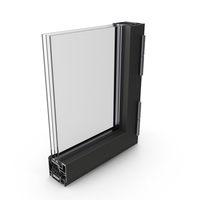 Aluminum Window Profile PNG & PSD Images