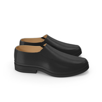 Black Leather Shoes PNG & PSD Images