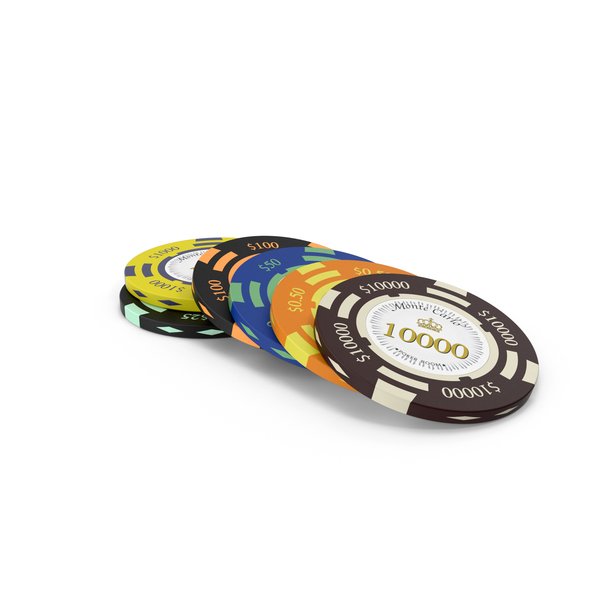 Monte Carlo Poker Chips PNG & PSD Images