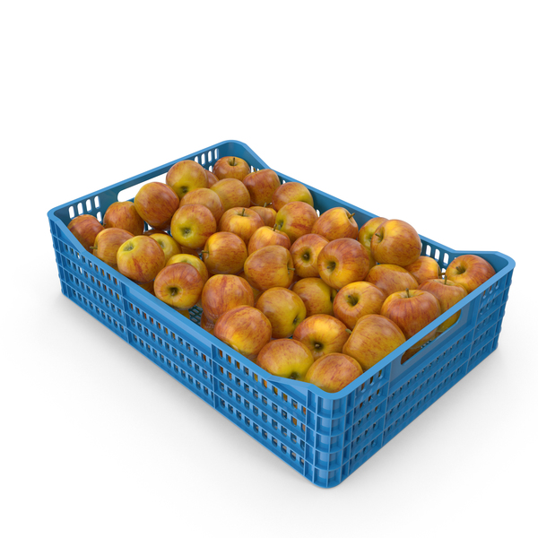 Gala Apple Crate PNG & PSD Images