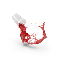 Spilled Red Liquid PNG & PSD Images