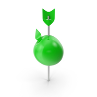 Apple Push Pin PNG & PSD Images