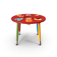 Children's Table PNG & PSD Images