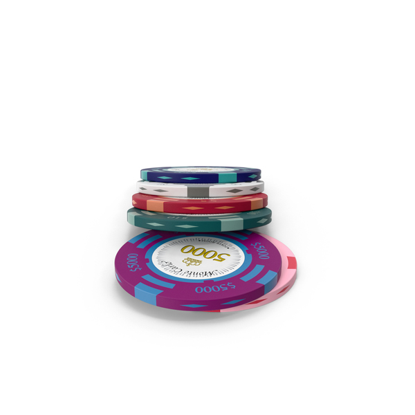 Monte Carlo Poker Chips PNG & PSD Images