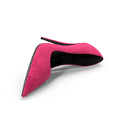 Womens Shoes Suede Pink PNG & PSD Images