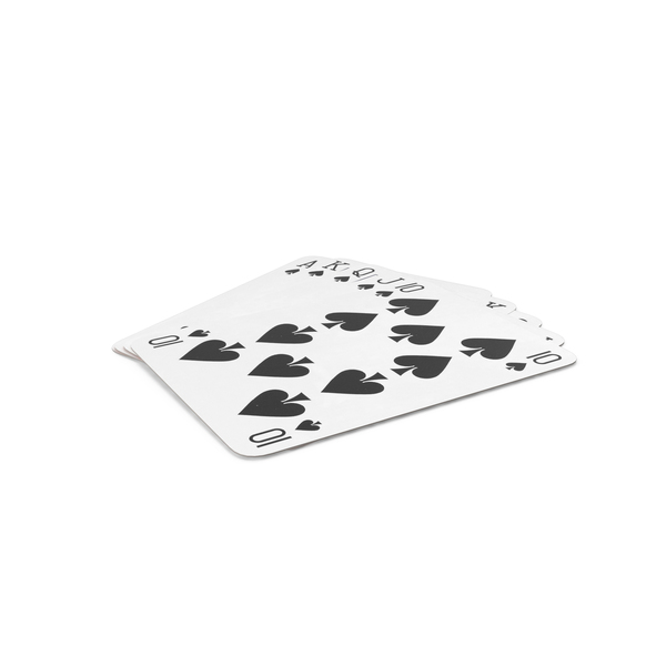 Poker Hand Straight Flush Fan PNG & PSD Images