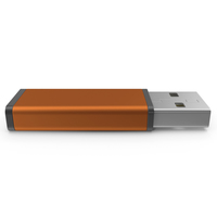 Orange USB Stick PNG & PSD Images